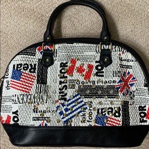 European studded bag